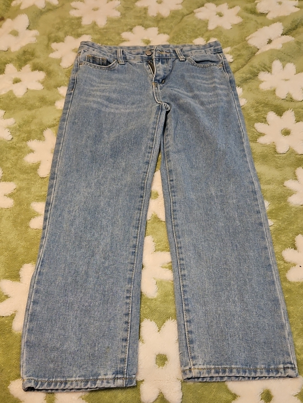 SHEIN Light Blue Straight-Leg Women's Jeans